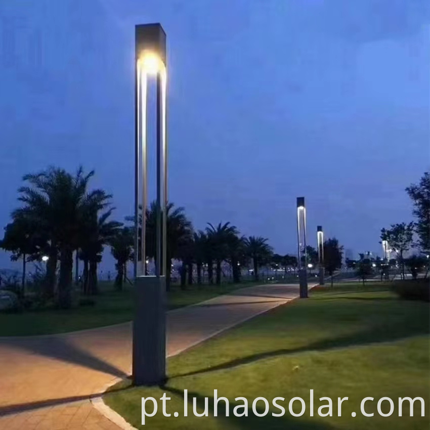 Solar Path Courtyard Lamps